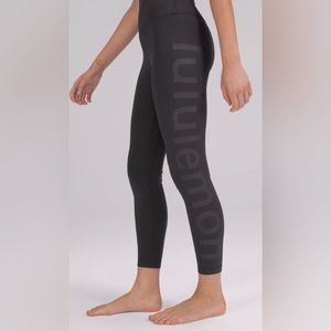 Lululemon wonder unders (logo on the leg)